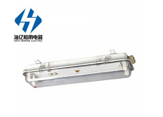 Luz de emergencia fluorescente marina del LED jcy42-2e impermeable